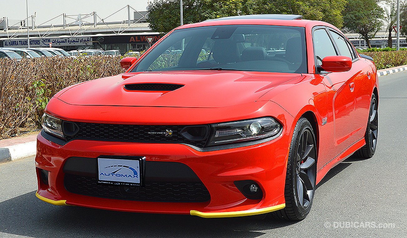 Dodge Charger 2019, Scat Pack SRT 392, 6.4L V8 HEMI GCC, 0KM with 3 Years or 100,000km Warranty