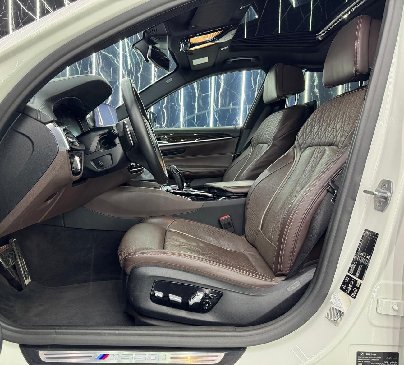 BMW M550i Std 4.4L 4.4 L,V8 | One Owner | Excellent |GCC Specs