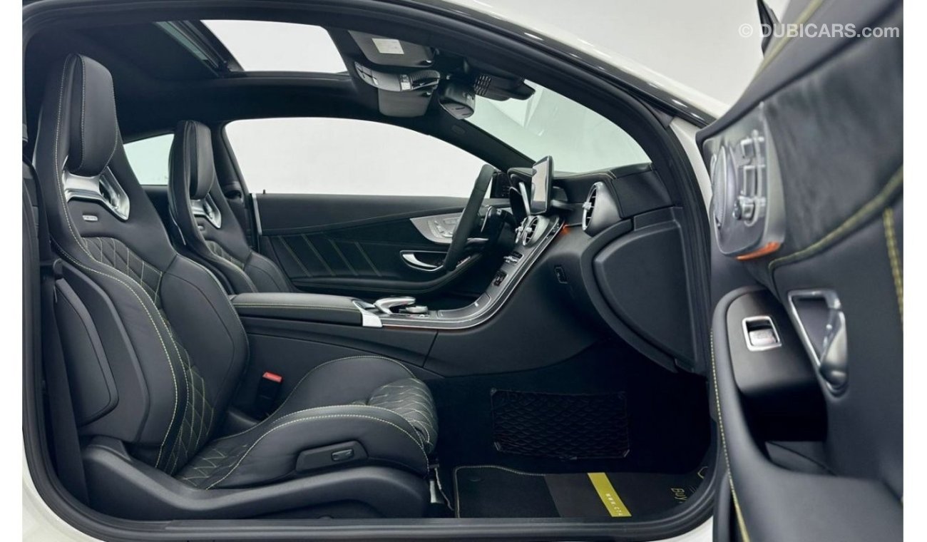 Mercedes-Benz C 63 AMG 2017 Mercedes Benz C63S AMG Coupe Edition 1, Full Mercedes / Silber Arrows Service History, GCC