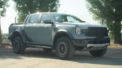 فورد رينجر رابتور Automatic - 3.0L - Petrol - Pick Up - 4WD - 5 Seats - 4 Doors - GREY