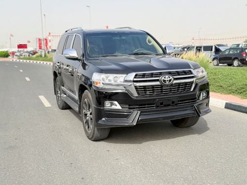 تويوتا لاند كروزر Toyota landcuriser GXR V8 Diesel 2015 facelifted 2021 black automatic