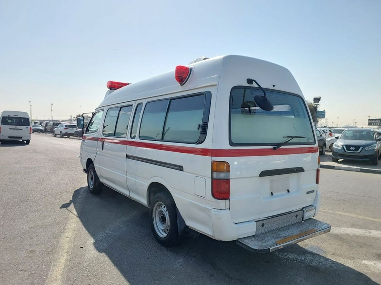 Toyota Hiace (RAMADAN OFFER) TOYOTA HIACE VAN AMBULANCE RHD 1997 MODEL 2.4 L PETROL AUTOMATIC(PM01771)