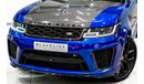 Land Rover Range Rover Sport 2019 Range Rover Sport SVR Carbon Edition, Land Rover Warranty + Service, Low KMs, GCC