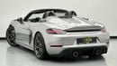 Porsche 718 Spyder 2025 Porsche 718 Spyder RS, 1 Year Warranty Unlimited, Porsche Full Service History