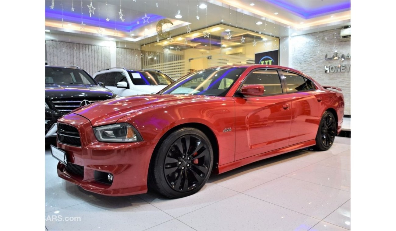 دودج تشارجر EXCELLENT DEAL for our Dodge Charger SRT 6.4L HEMI 2014 Model!! in Red Color! GCC Specs