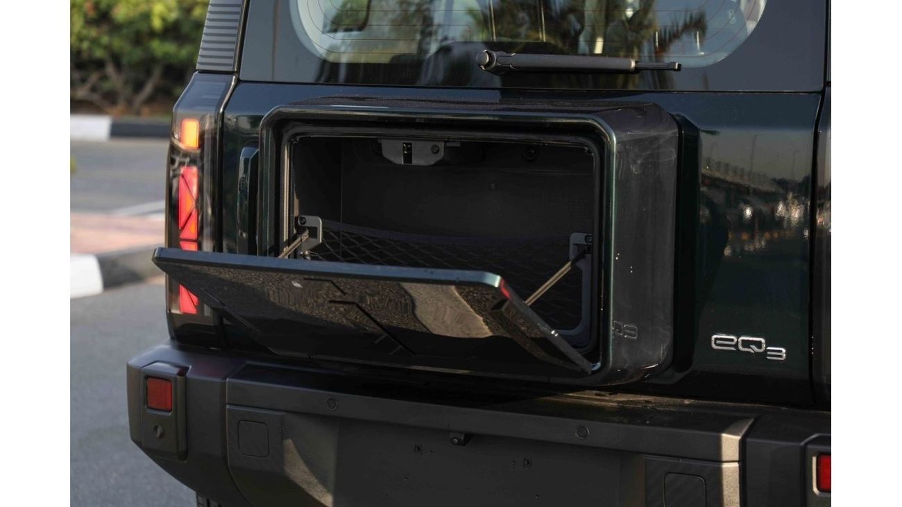 شيري iCar 03 2024 ICAR EQ3 V2 طويلة المدى - أخضر داخل أخضر | تصدير فقط