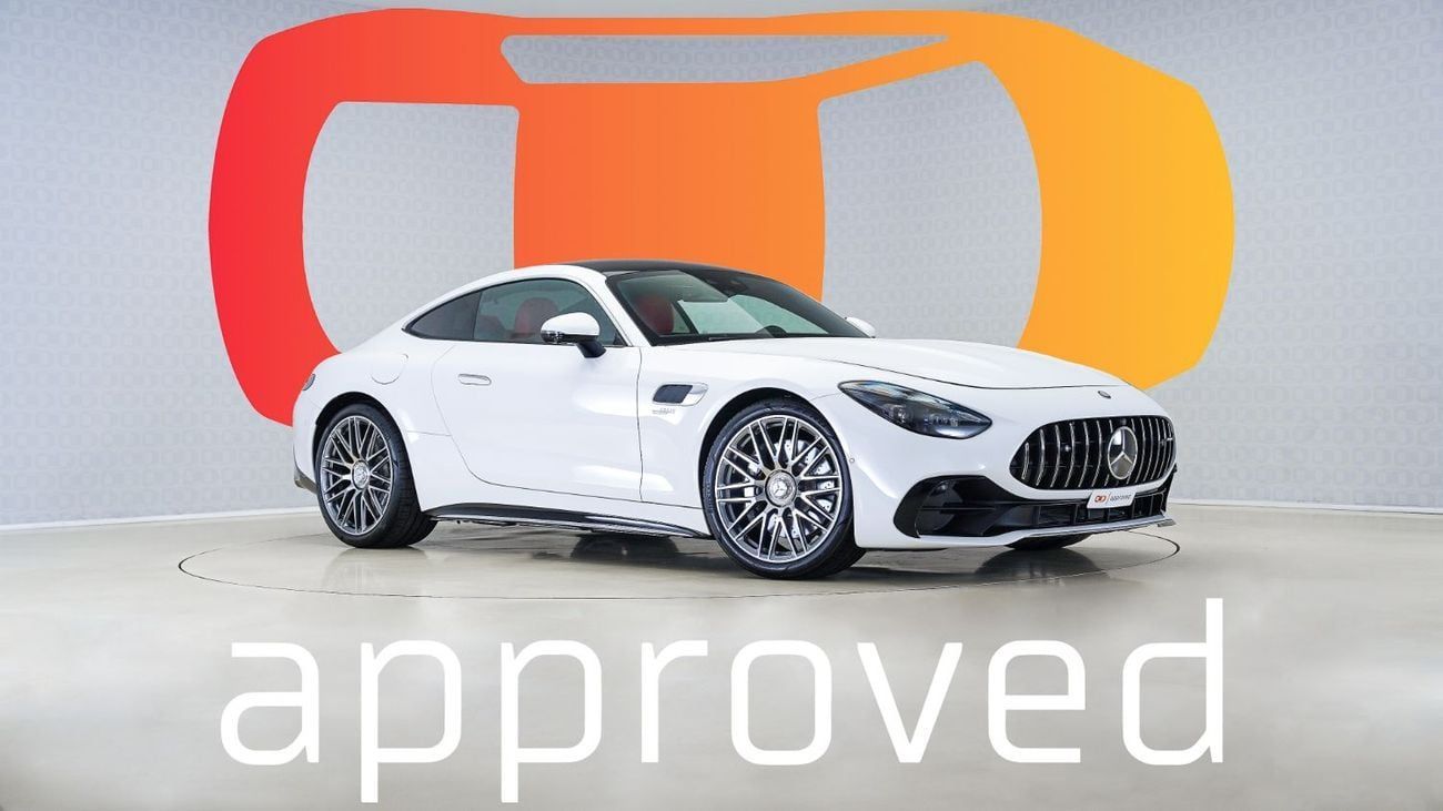 Mercedes-Benz AMG GT 43 AMG GT43 | AED 7,211 PM | Up to 3 Years Warranty Unlimited