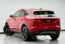 جاكوار E Pace S 2.0L 2019 Jaguar E-Pace P200 S, Warranty, Full Jaguar Service History, GCC