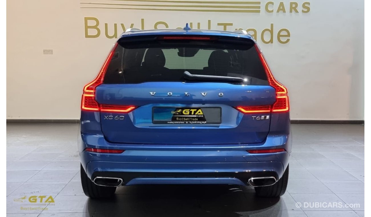 Volvo XC60 2018 Volvo XC60 T6 R Design, Warranty, Full Volvo Service History, Fully Loaded, GCC