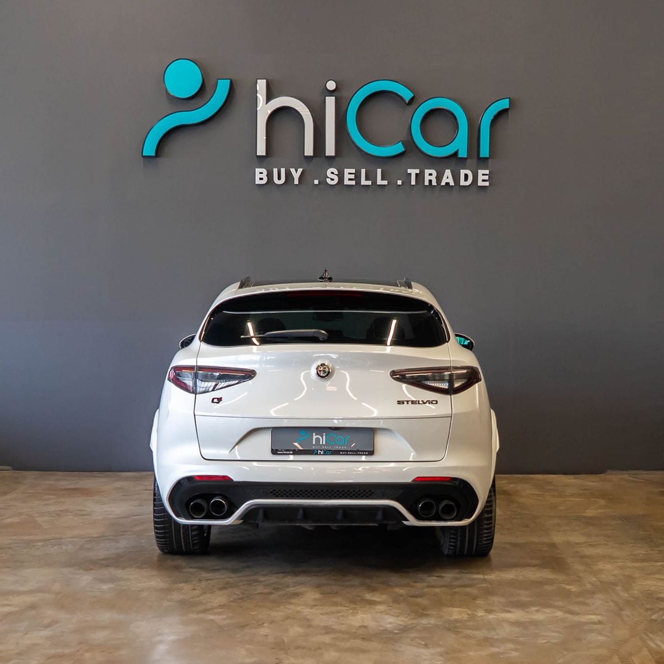 Alfa Romeo Stelvio AED 2,682 P.M • 0% Downpayment •  Alfa Romeo Stelvio Quadrifoglio • 1 Year Warranty