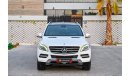 Mercedes-Benz ML 400 2,037 P.M | 0% Downpayment | Full Option | Immaculate Condition!