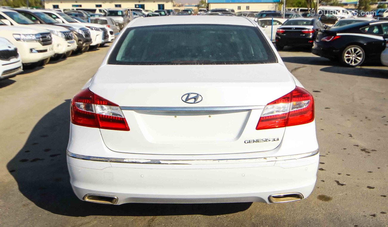 Hyundai Genesis التفاصيل  Car finance services on bank With a warranty
