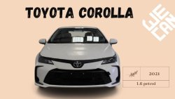 تويوتا كورولا TOYOTA COROLLA 1.6 XLI-E 2021