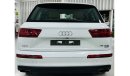 Audi Q7 45 TFSI quattro S-Line GCC .. FSH .. Perfect Condition .. V6 .. Original Paint .
