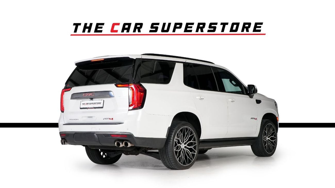 جي أم سي يوكون AT4- GCC-Al Ghandi warranty till 14/07/2026 - Full service history in Agency