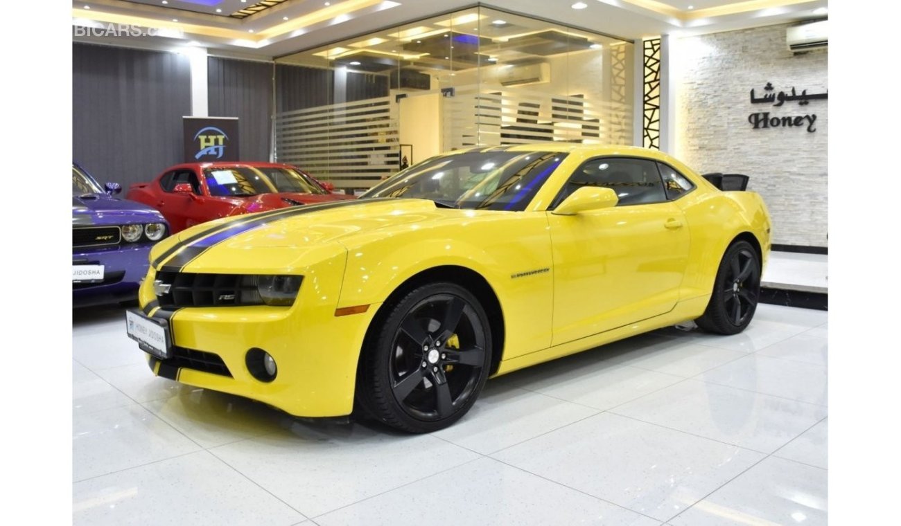 Chevrolet Camaro EXCELLENT DEAL for our Chevrolet Camaro RS ( 2012 Model ) in Yellow Color GCC Specs