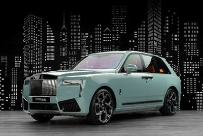 رولز رويس كولينان BLACK BADGE ROLLS ROYCE | CULLINAN | GCC SPECS | DEALER WARRANTY + SERVICE CONTRACT