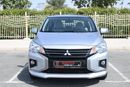 Mitsubishi Attrage GLX Mid 1.2L - 0% DP - ORIGINAL PAINT - MITSUBISHI ATTRAGE 2022 - LOW MILEAGE - GCC