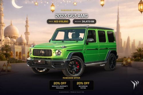 Mercedes-Benz G 63 AMG JANUARY SAVINGS | 0% Downpayment | 8,912 P/M | Warranty and Service Package Available