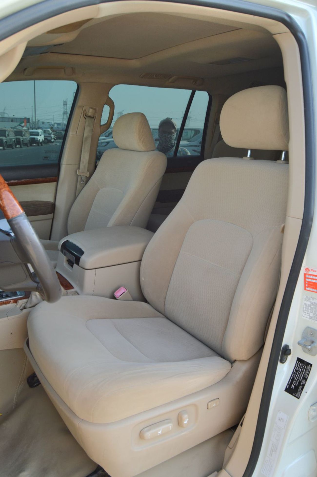 Toyota Land Cruiser GXR - Automatic . Petrol . SUV/Crossover . 4WD Wheel Drive . 5 Seats . 5 Doors ▾