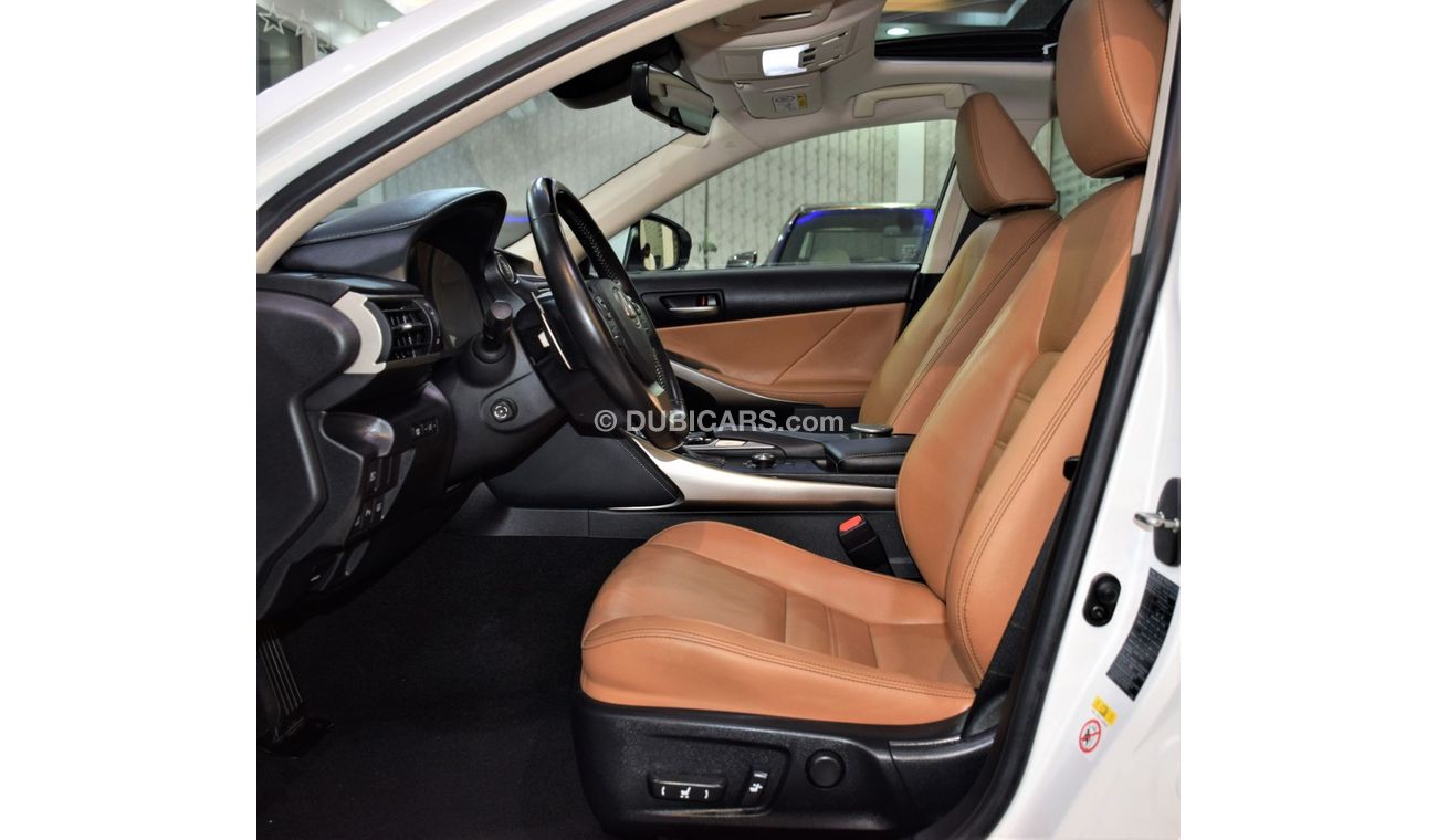 لكزس IS 350 EXCELLENT DEAL for our Lexus IS350 ( 2017 Model! ) in White Color! GCC Specs
