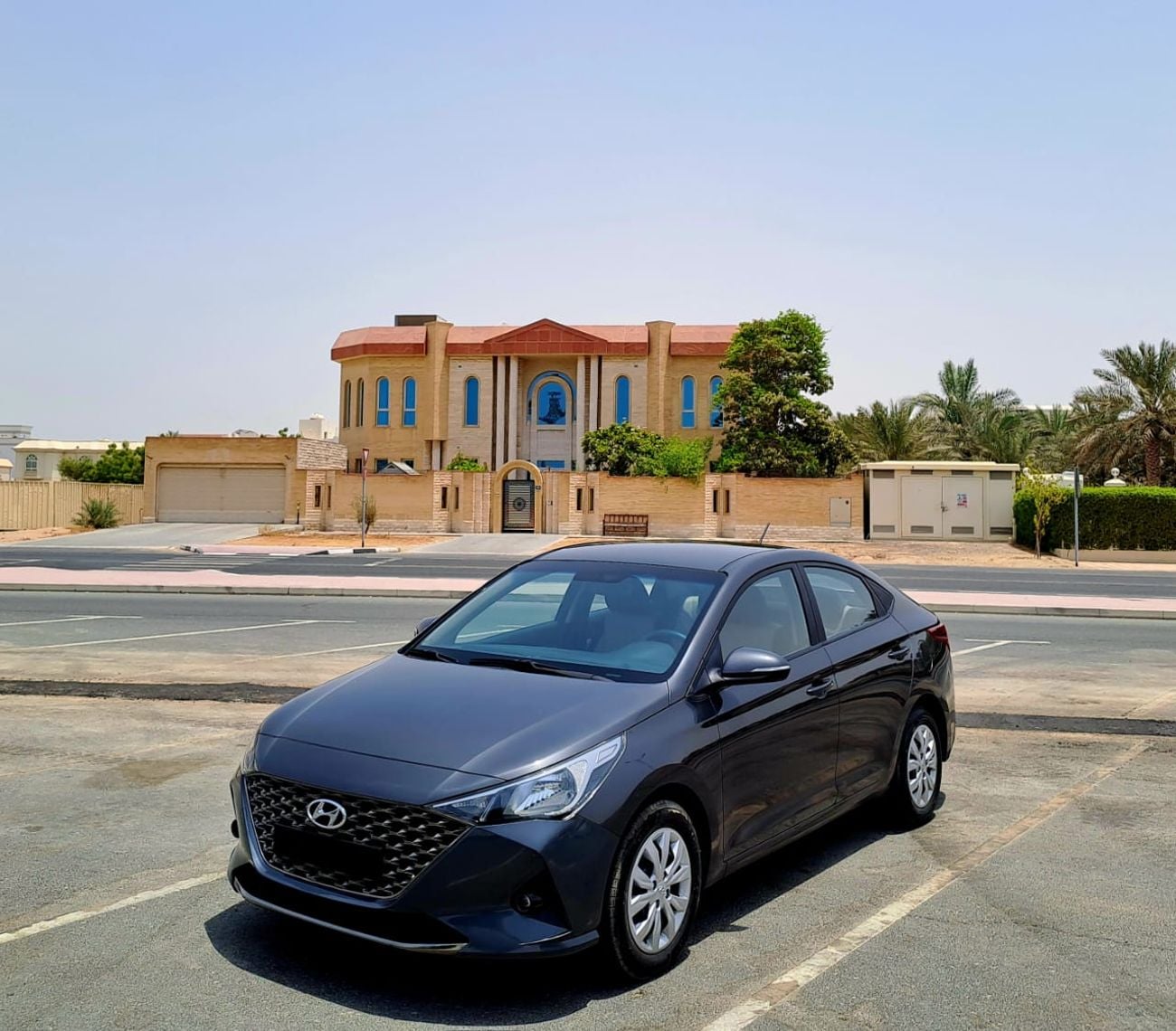 Hyundai Accent HYUNDAI ACCENT, 2023 MODEL, 1.6L, GCC SPECS, SMART PLUS TRIM, (556/-MONTHLY)