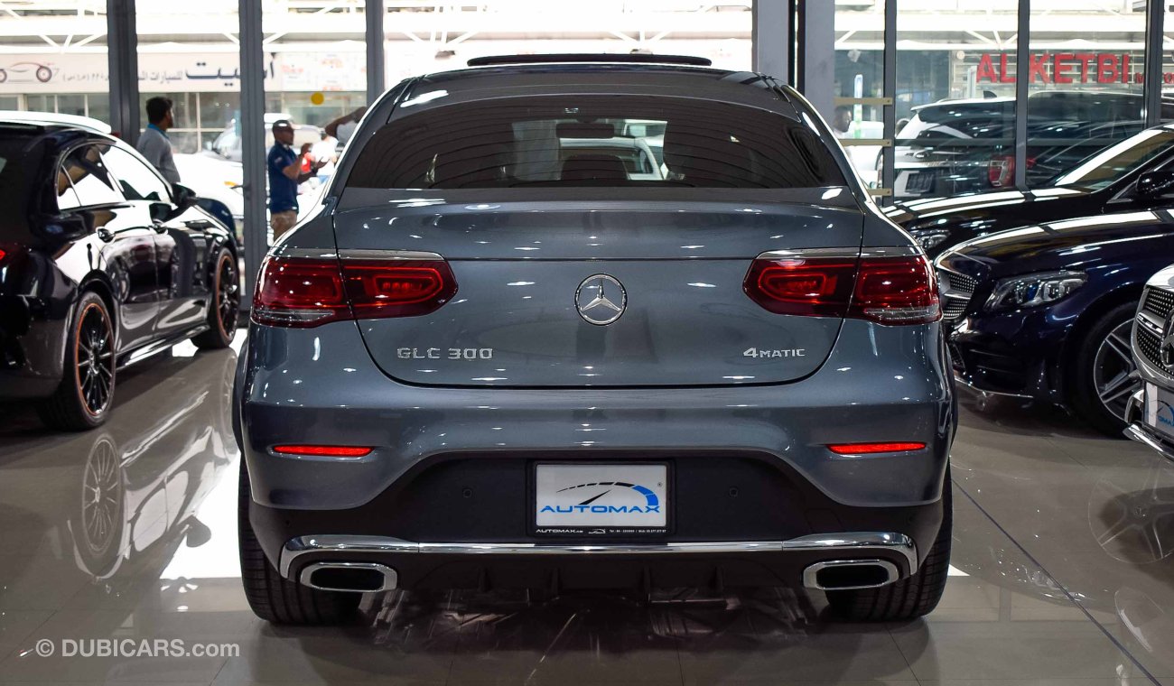 مرسيدس بنز GLC 300 2020 AMG 4MATIC, GCC 0km w/ 2Yrs Unlimited Mileage Warranty + 3Yrs Service @ EMC