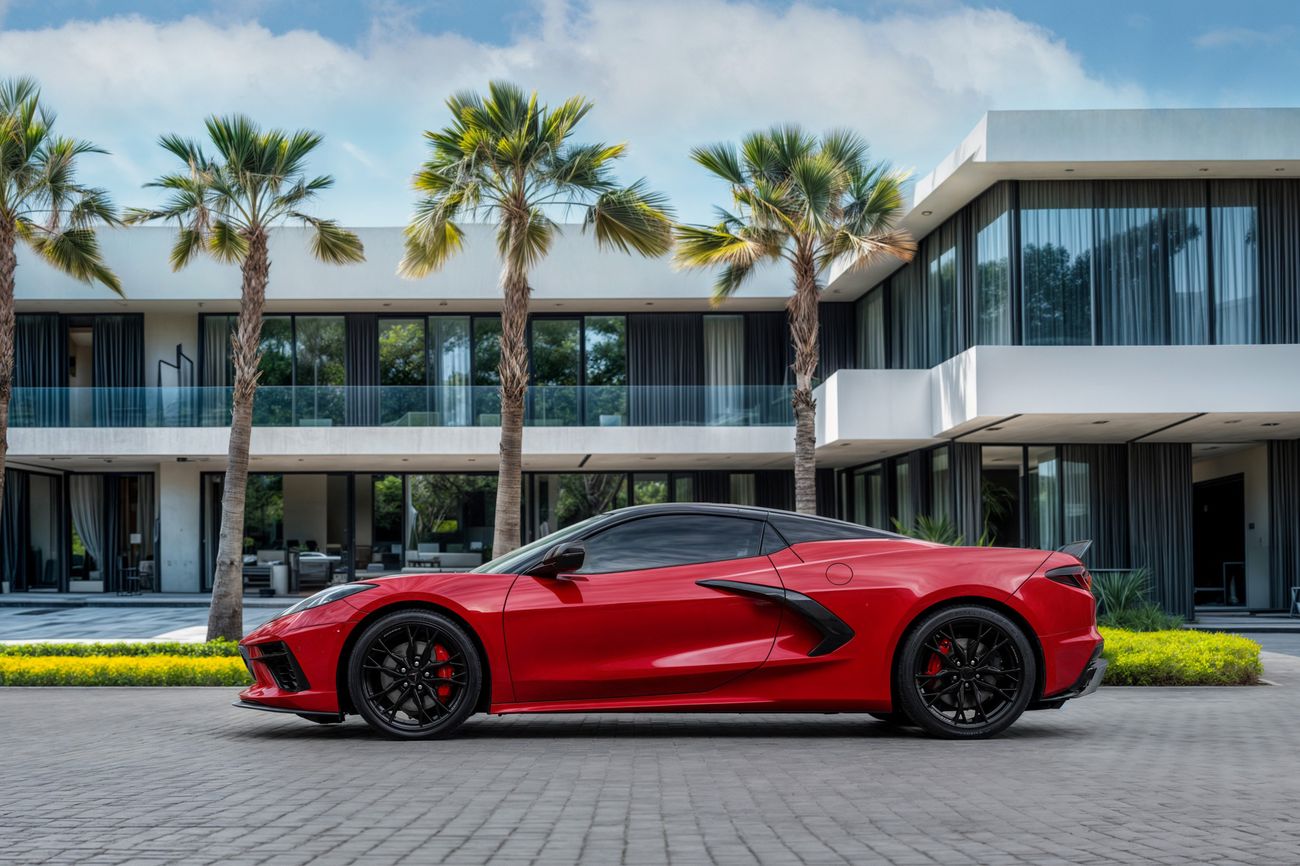 شيفروليه كورفت Corvette Z51  | 8,323 P.M | 0% Downpayment | Excellent Condition!