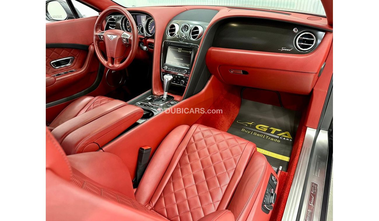 Bentley Continental GT 2016 Bentley Continental GT Speed, Warranty, Full Service History, Low Kms, GCC