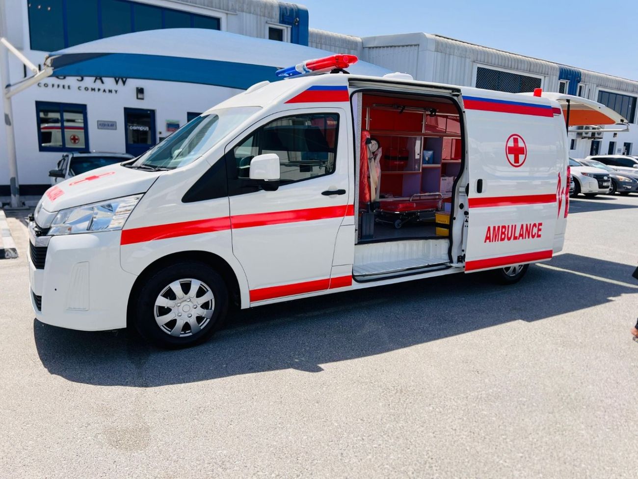 Toyota Hiace HIACE AMBULANCE right hand drive diesel 2.8 liter automatic gear