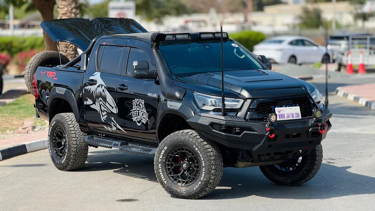 Toyota Hilux 2020 | 2.8L DIESEL | AUTOMATIC TRANSMISSION | RHD | OFF ROAD MODIFIED | GTK FRONT BUMPER WITH LED LI