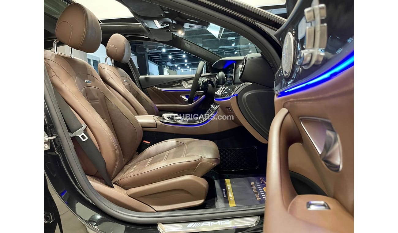 Mercedes-Benz E 63 AMG 2017 Mercedes AMG E 63 S 4MATIC+, Full Service History, Warranty, GCC