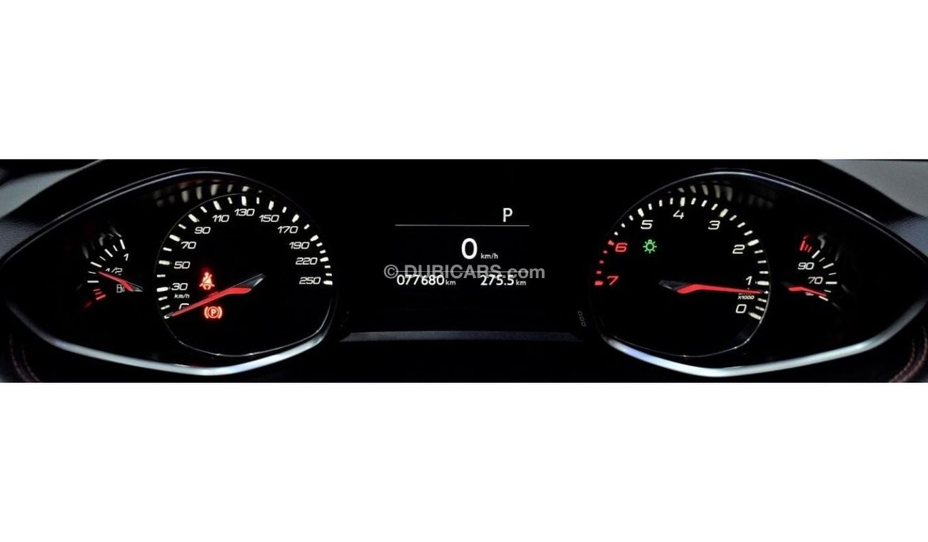 Peugeot 308 EXCELLENT DEAL for our Peugeot 308 GT-Line ( 2016 Model ) in Gray Color GCC Specs