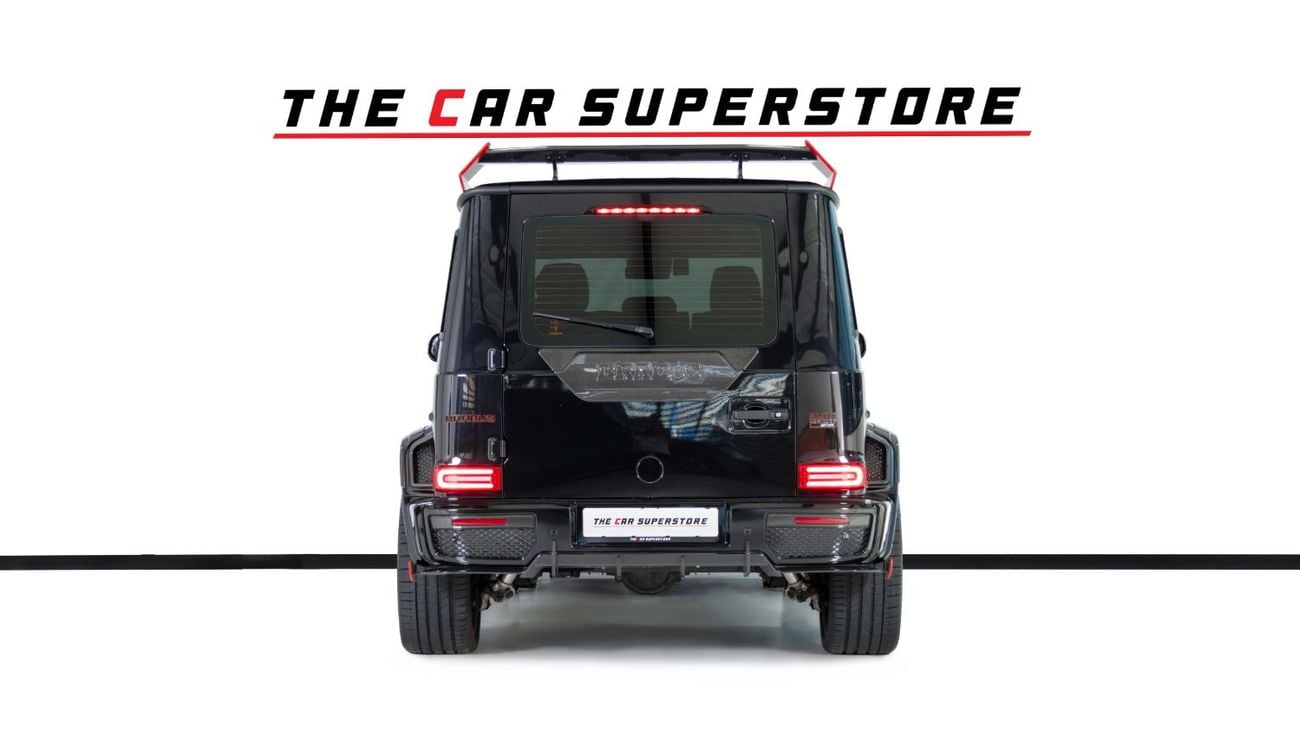 BRABUS 900 - Mercedes-AMG G 63 Brabus 900 Rocket Kit-Masterpiece Interior Black With Red Accents-Full Carbon