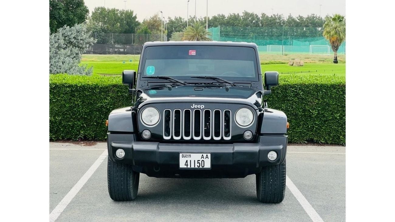 Jeep Wrangler JEEP WRANGLER SAHARA 2016 GCC ORGINAL PAINT