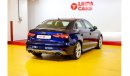 Audi S3 RESERVED ||| Audi S3 2019 GCC under Agency Warranty with Flexible Down-Payment.
