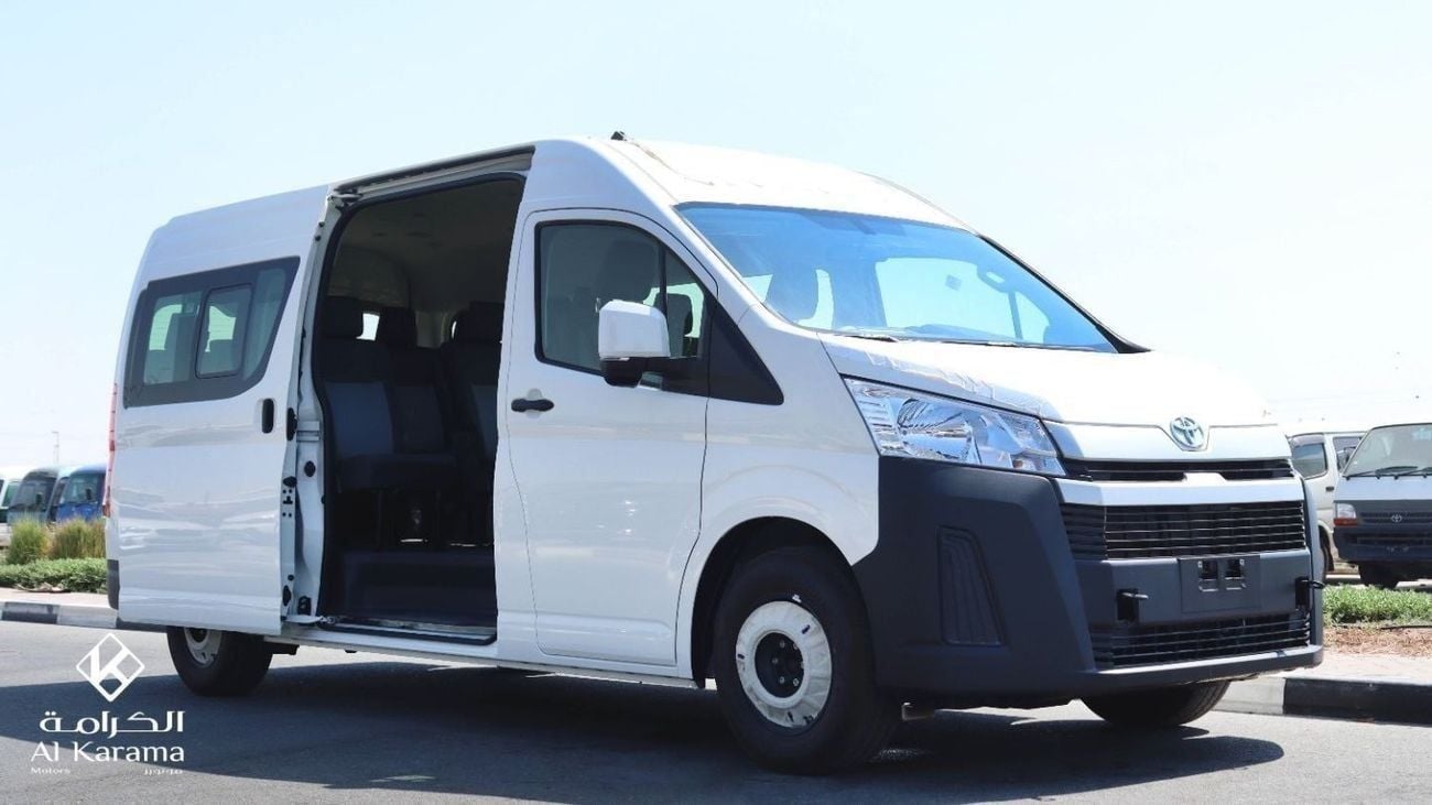 Toyota Hiace GL High Roof | 3.5L | Manual Transmission | 13 Seater | 4 Door | 1 Sliding Door