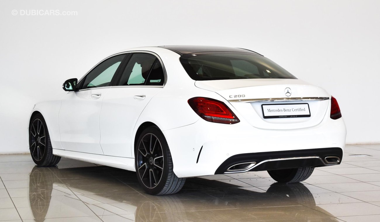 مرسيدس بنز C200 SALOON / Reference: VSB ***** Certified Pre-Owned