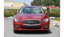 Infiniti Q50 2014 - GCC SPECS - FULL OPTION - BANK LOAN WITH ZERO DOWNPAYMEN - 1139 AED -