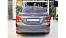 Hyundai Accent AMAZING Hyundai Accent 2016 Model!! in Grey Color! GCC Specs