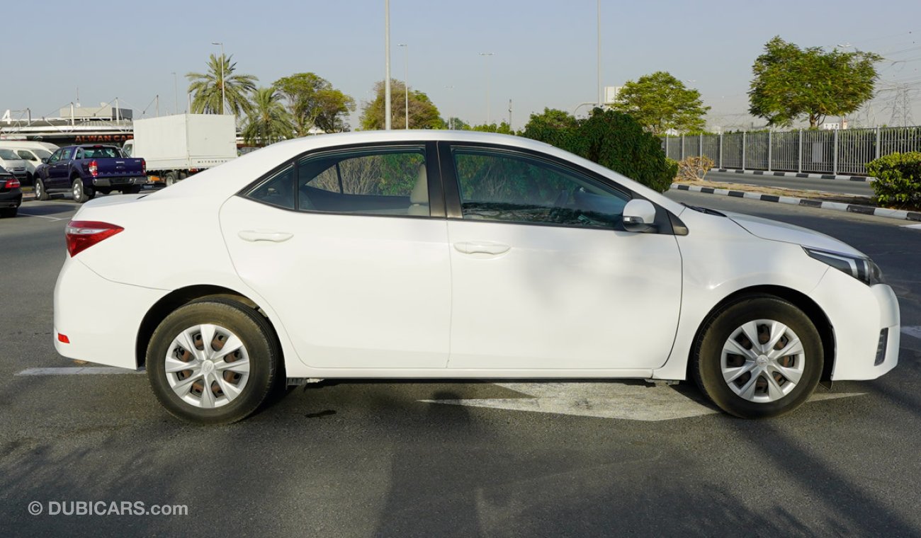 Toyota Corolla CERTIFIED VEHICLE WITH DELIVERY OPTION; COROLLA 1.6L SE(GCC SPECS)FOR SALE WITH WARRANTY(CODE : 1542