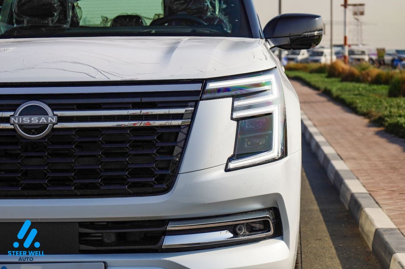 Nissan Patrol LE Platinum 3.5L Twin-Turbo V6 | AWD | 9-Speed Automatic | 8-Seater Luxury SUV