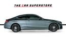 Mercedes Benz C200 AMG Coupe- GCC-Selenite Grey-AMG Body Styling-Panoramic Roof