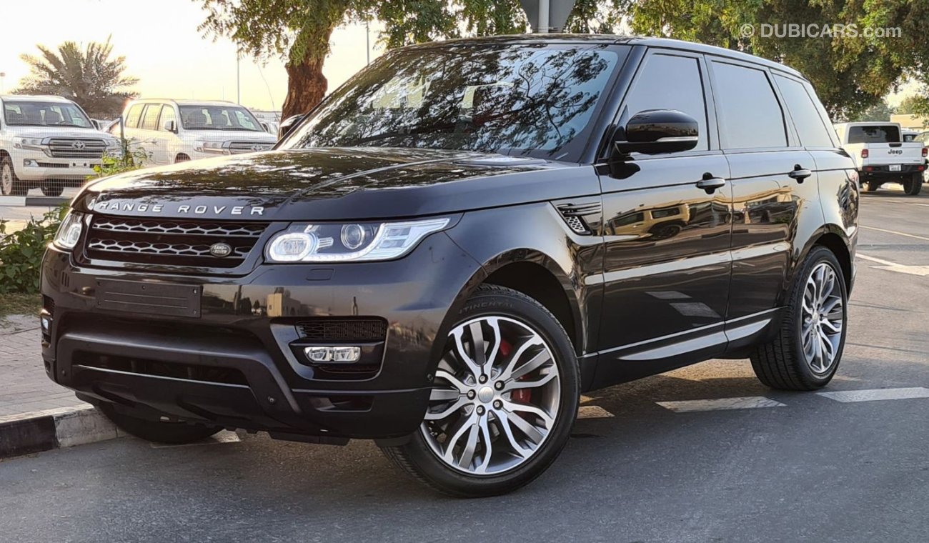 لاند روفر رانج روفر سبورت سوبرتشارج Range Rover Sport Supercharged Dynamic V8 2014 Full Service History GCC