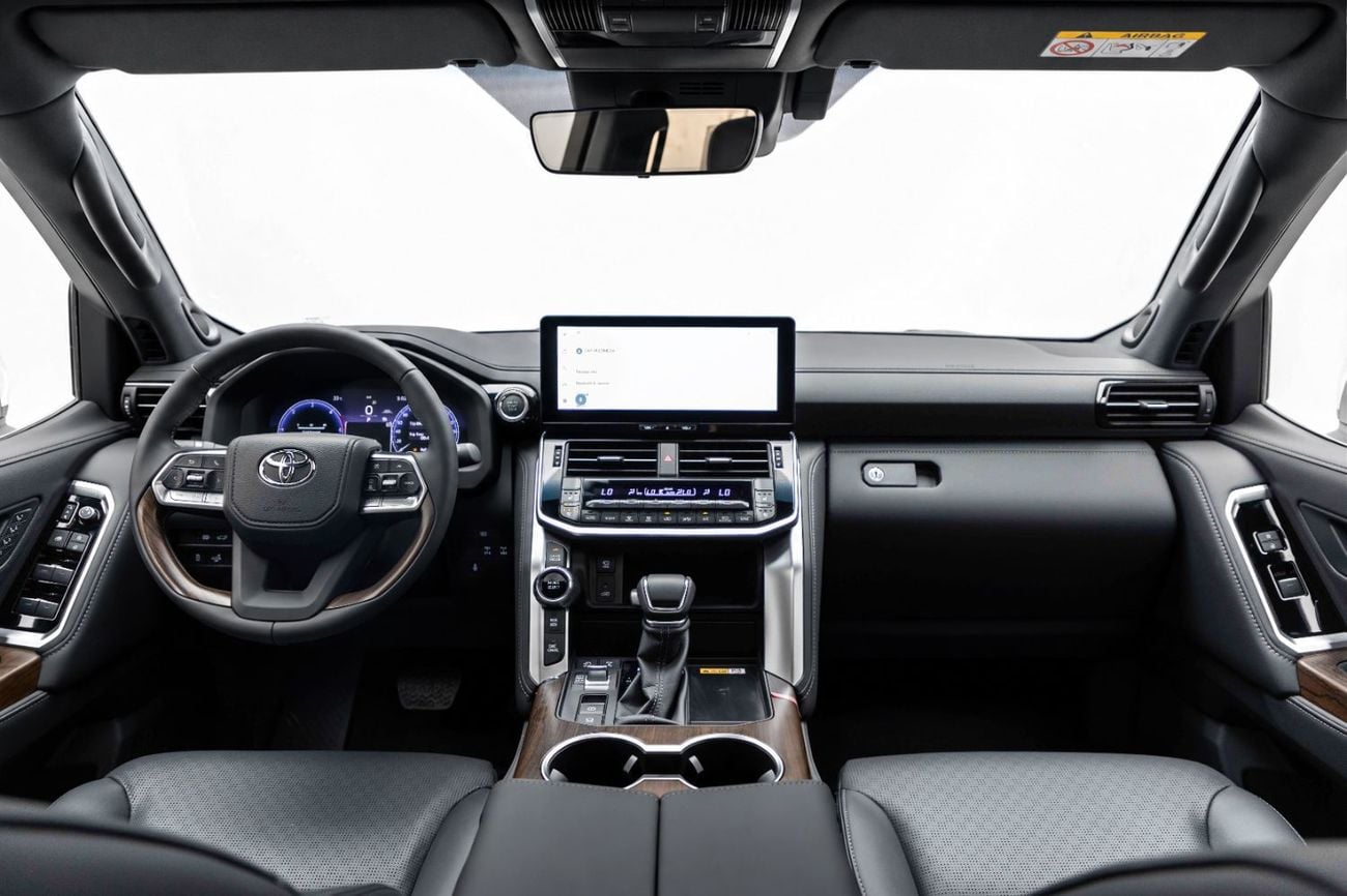 Toyota Land Cruiser VX LC300 3.3L - White Pearl Inside Black | Export Only