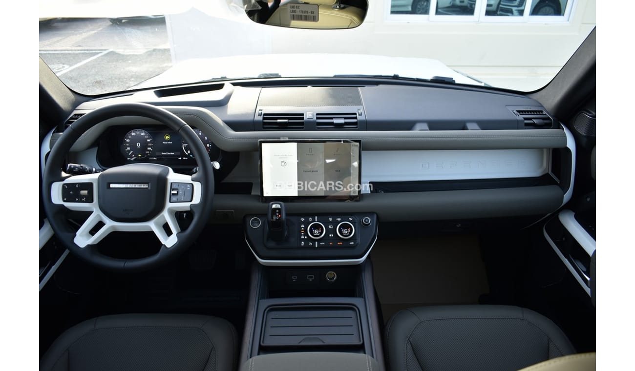 Land Rover Defender HSE - 3.0L - P400 - MY 23 - BLK_BEIG - GCC Spec (EXPORT ONLY)