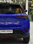 Opel Mokka GS LINE EXCELLENT DEAL for our Opel Mokka 1.2L ( 2022 Model ) in Blue Color GCC Specs