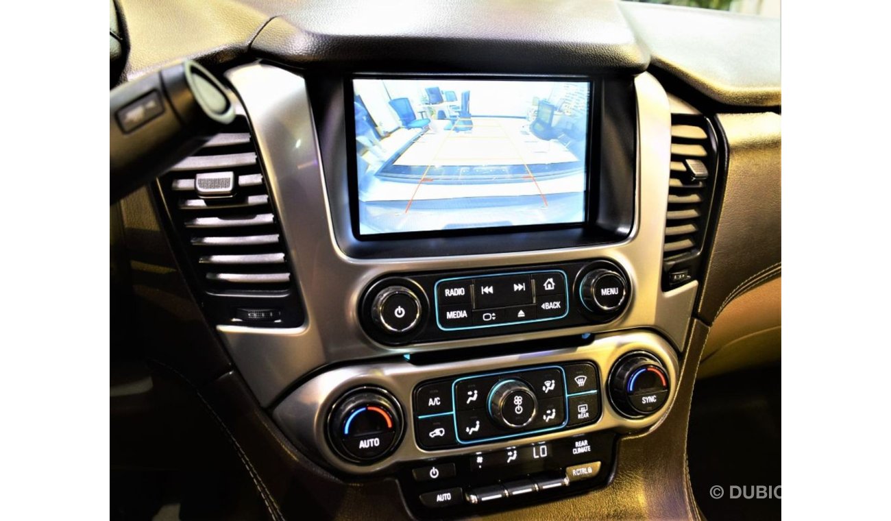 شيفروليه تاهو ( DEALER WARRANTY UNTIL 2023 ) AMAZING Chevrolet Tahoe LT 2018 Model!! in Beige Color! GCC Specs