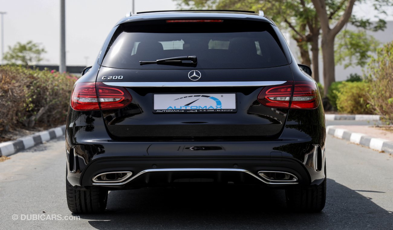 مرسيدس بنز C200 2020 واجن AMG كم 0 ضمان 3 سنوات او 100 الف كم