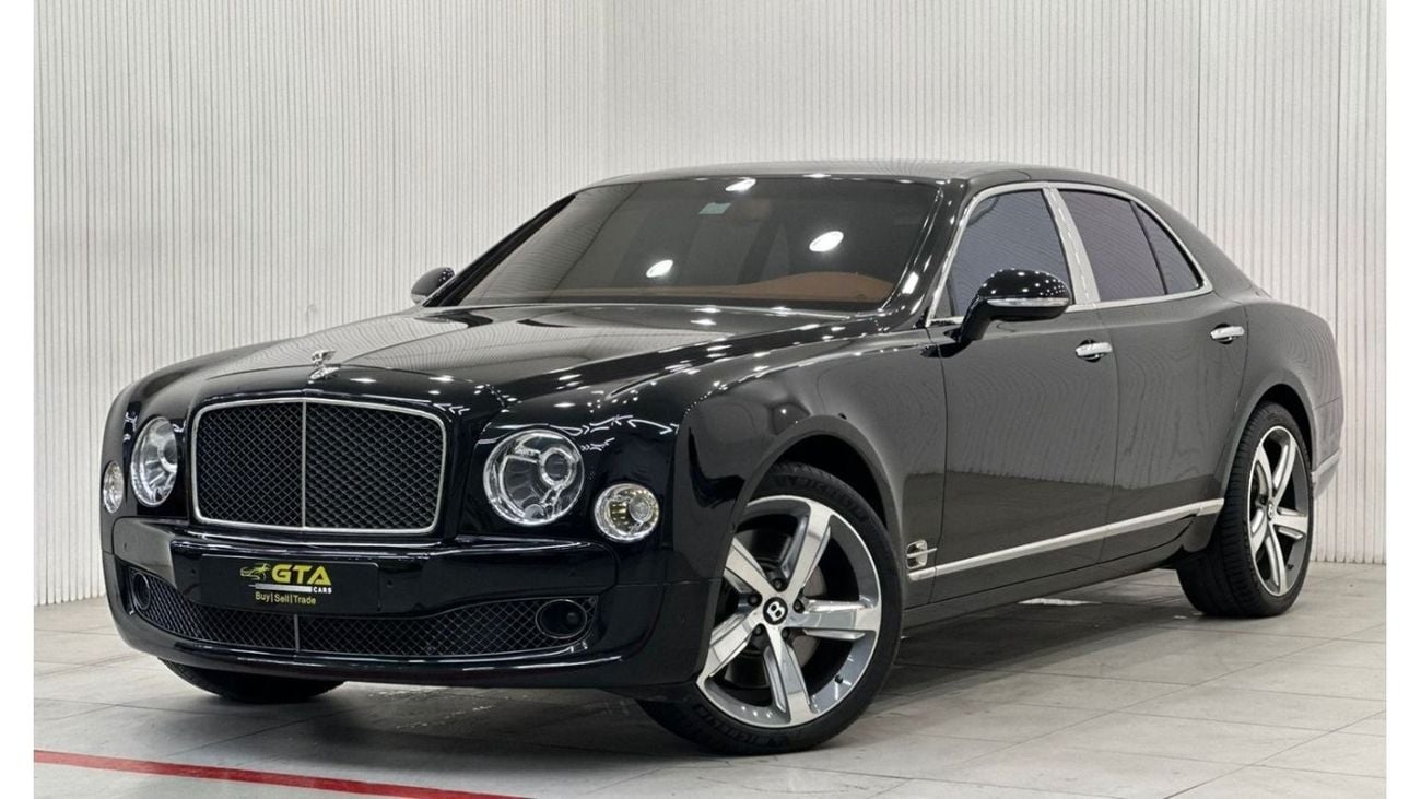 بنتلي مولسان 2016 Bentley Mulsanne Speed, Full Service History, Low Kms, Excellent Condition, GCC